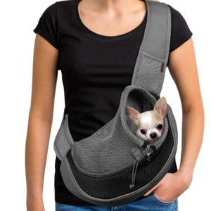 Pet Dog Sling Carrier Breathable Mesh Travel Safe Sling Bag Carrier for Dogs/Cat